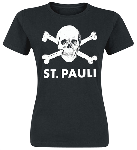 FC St. Pauli - Totenkopf, Girl-Shirt