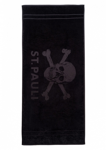 FC St. Pauli - Totenkopf, Badehandtuch
