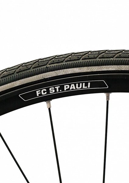FC St. Pauli - reflektierende Fahrradfelgen Sticker