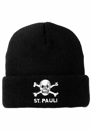 FC St. Pauli - Totenkopf, Strickmtze Beanie