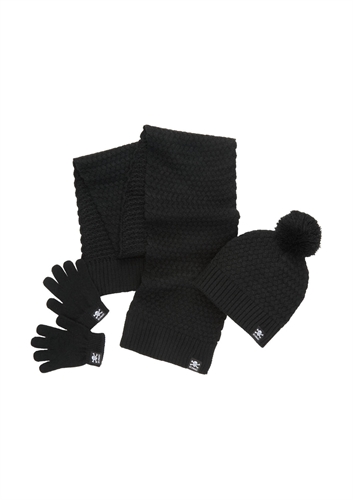 FC St. Pauli - Totenkopf, Kinder Mtze-Schal-Handschuheset