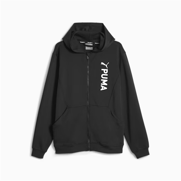 Puma - Fit Double Knit FZ Hoodie, Kapuzenpullover