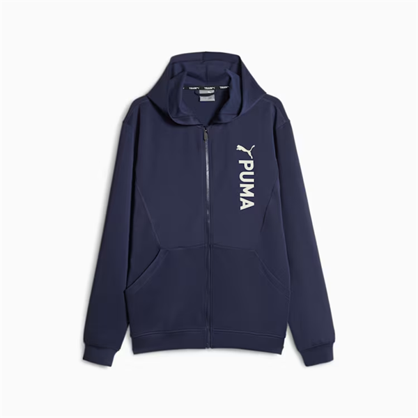 Puma - Fit Double Knit FZ Hoodie, Kapuzenpullover