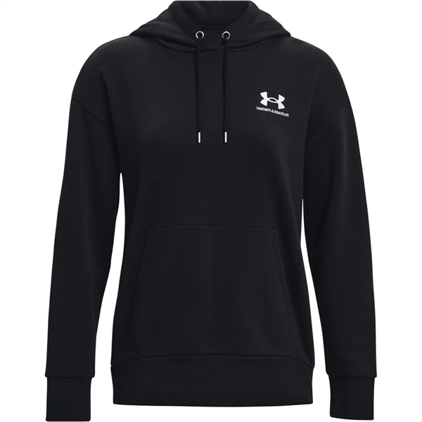 UnderArmour - Essential Fleece Hoodie-BLK,Pullover