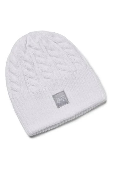 UnderArmour - Halftime Cable Knit, Damen M�tze