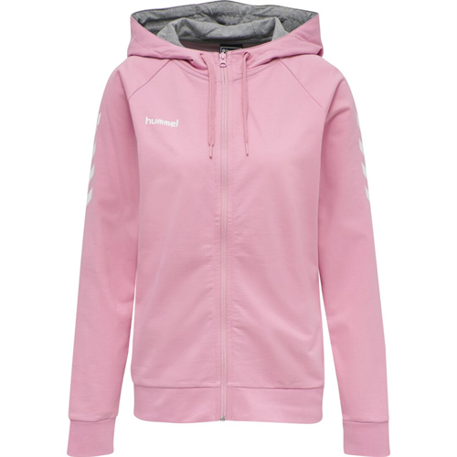 HUMMEL - hmlGO Cotton ZIP Hoodie Woman, Pullover