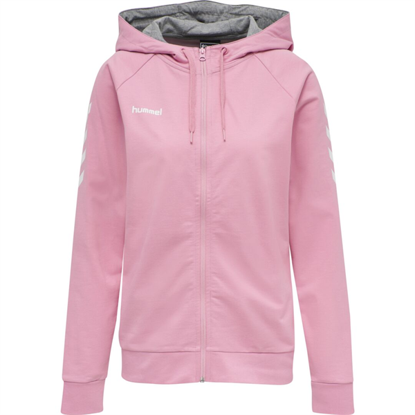 HUMMEL - hmlGO Cotton ZIP Hoodie Woman, Pullover