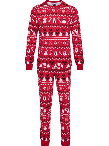 HUMMEL - Christmas Pyjama Kids, Oberteil & Hose