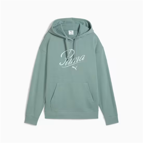 PUMA - ESS SCRIPT Comfort Hoodie, Kapuzenpullover