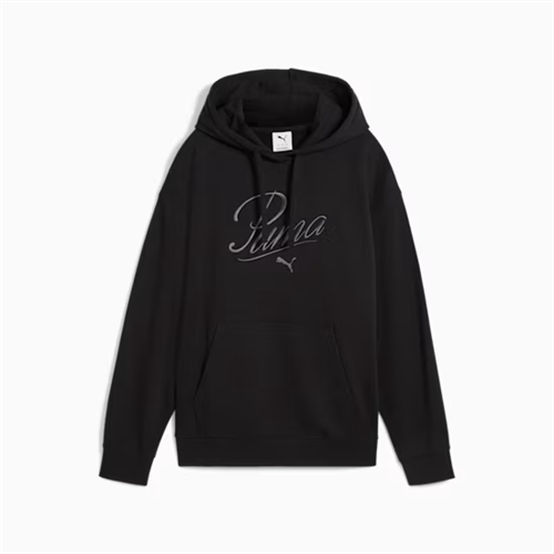 Puma - ESS SCRIPT Comfort Hoodie, Kapuzenpullover