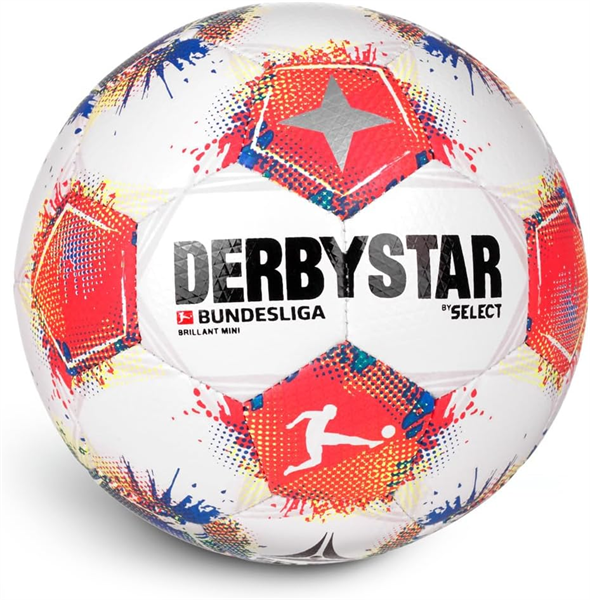 DERBYSTAR - FB-BL Brillant Minifu�ball v25 Miniball, Fu�ball