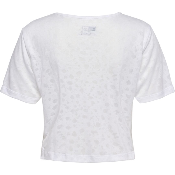 Hummel -Hmlmt Iris Burnout Crop T-Shirt