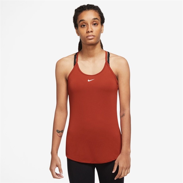Nike - DRI-FIT ONE ELASTIKA WOME,CINNABAR, Top