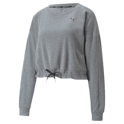 Puma - Train French Terry Crew, Damen Pullover