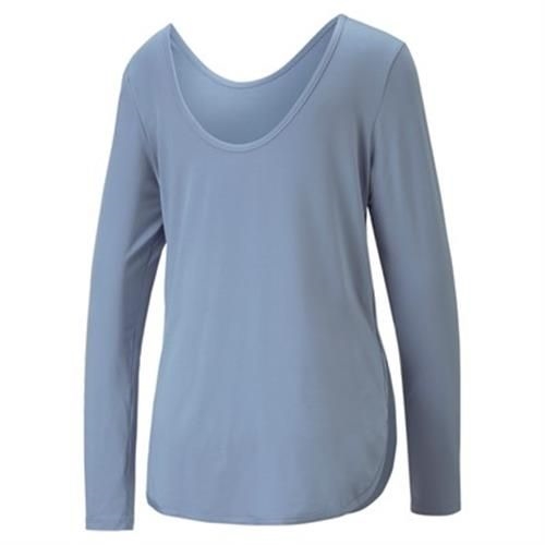 Puma-STUDIO YOGINI LITE LONG SLEEVE, Shirt
