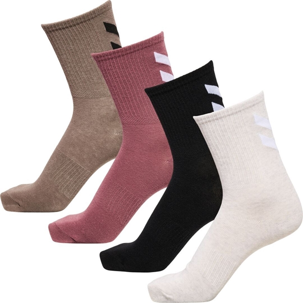 Hummel - hmlCHEVRON COL 4-PACK SOCKS MIX, Socken