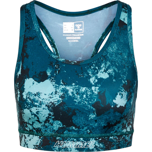 Hummel - hmlTE DIGI SANDSTORM AOP SPORTS BRA