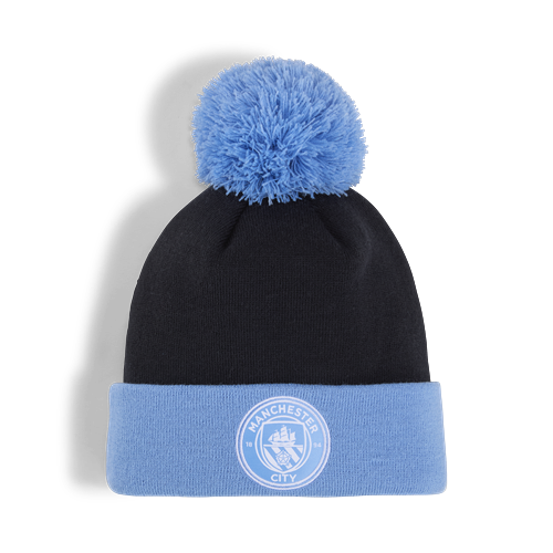 Puma - MCFC ESS Pom Pom Beanie, Mtze