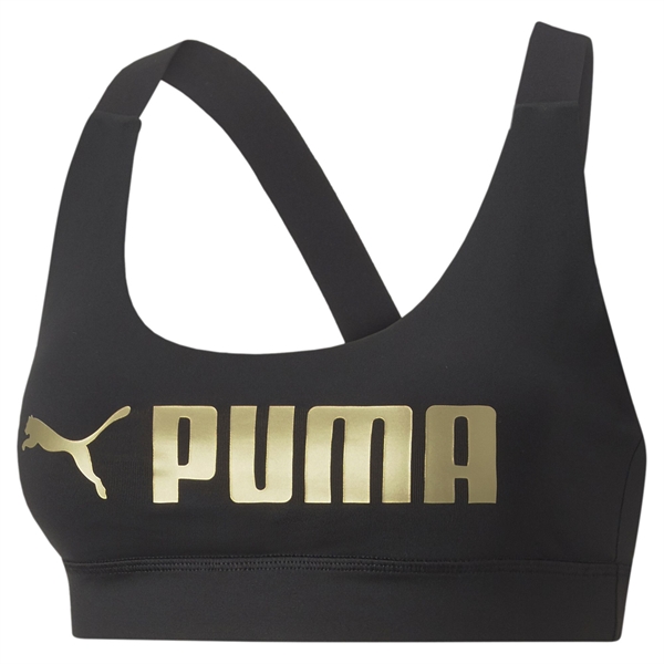 Puma - Mid Impact Puma Fit Bra, Sporttop