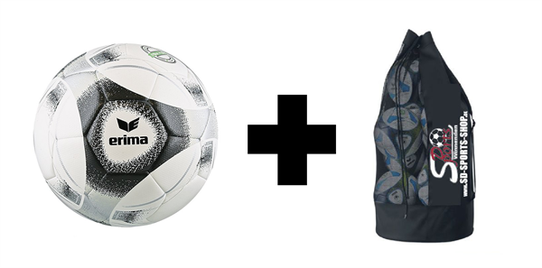 ERIMA - Hybrid Training 2.0 12er Ball+sack, Bundle