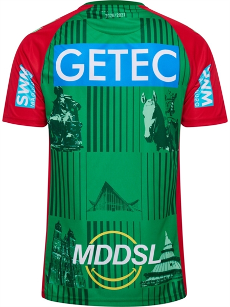 HUMMEL - SCM 26/27 HOME BL JERSEY S/S, Trikot