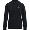 UnderArmour - Essential Fleece Hoodie-BLK,Pullover