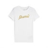 Puma - ESS+ SCRIPT Metallic Tee G, T-Shirt