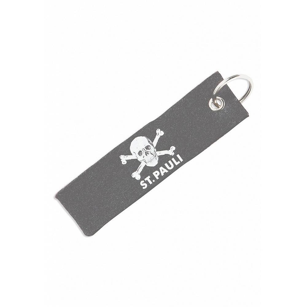 FC St. Pauli - Totenkopf, Schlsselband Filz