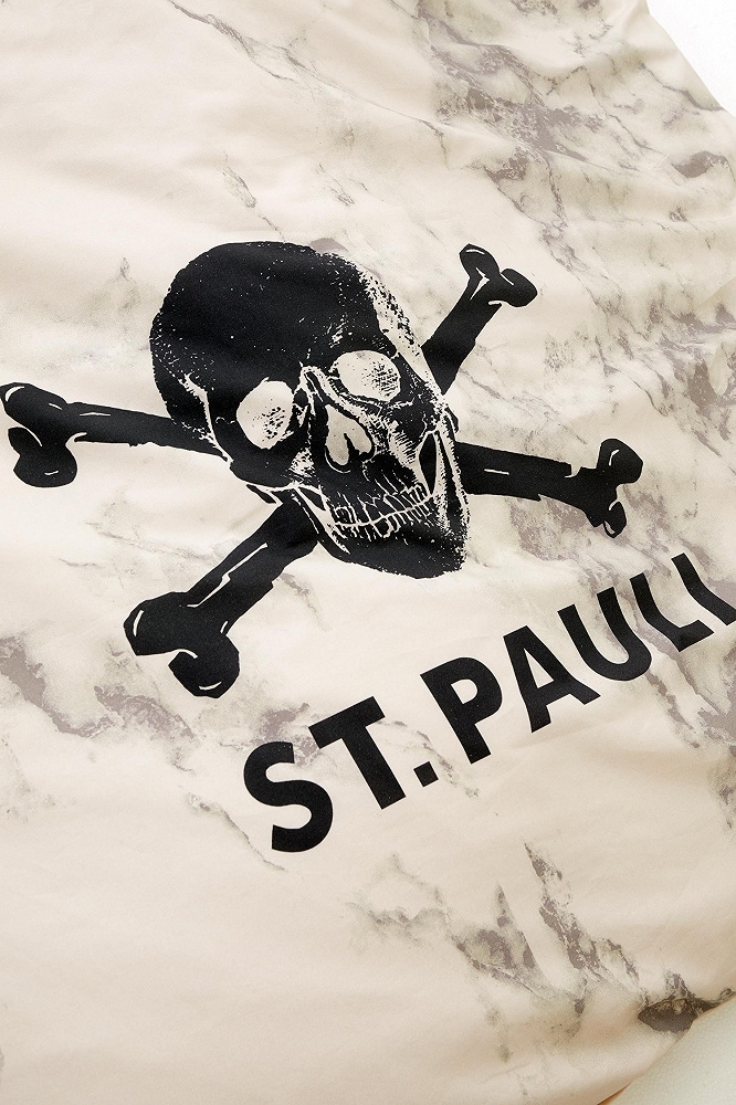 FC St. Pauli - Totenkopf Marmor, Bettwsche