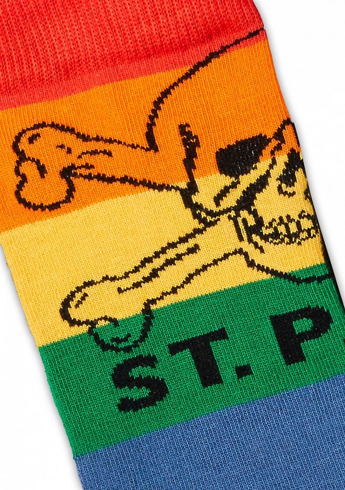 FC St. Pauli - Regenbogen Streifen, Socken