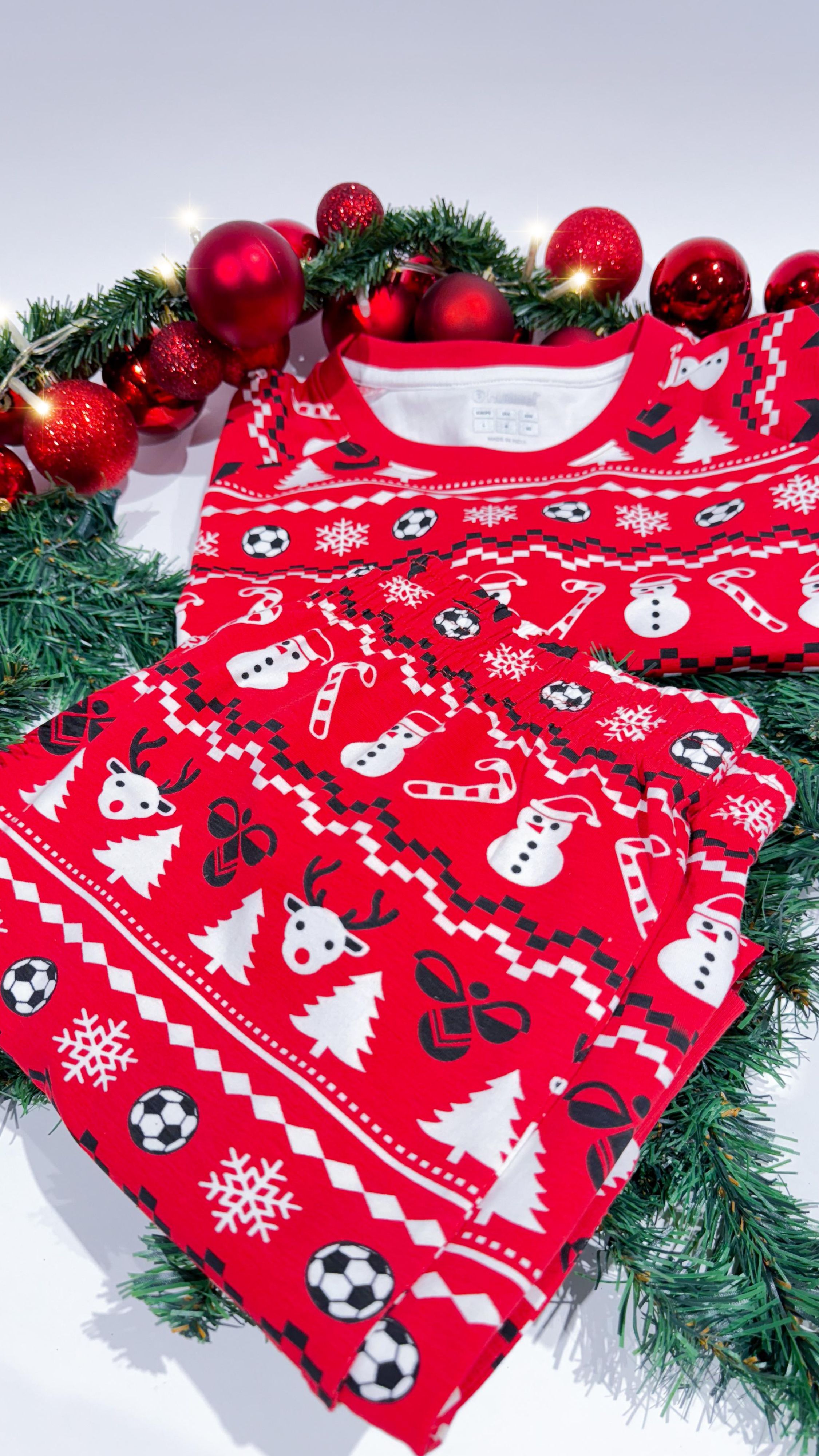Hummel - Christmas Pyjama Kids, Oberteil & Hose
