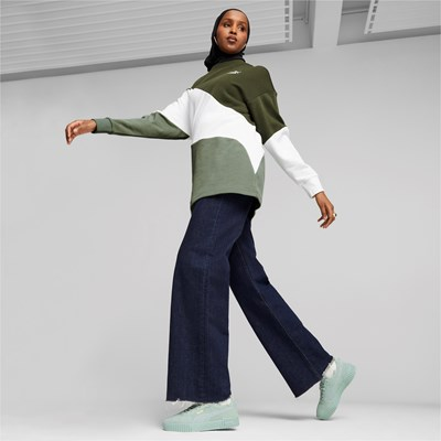 Puma - POWER Cat Crew TR, Damen Sweatshirt