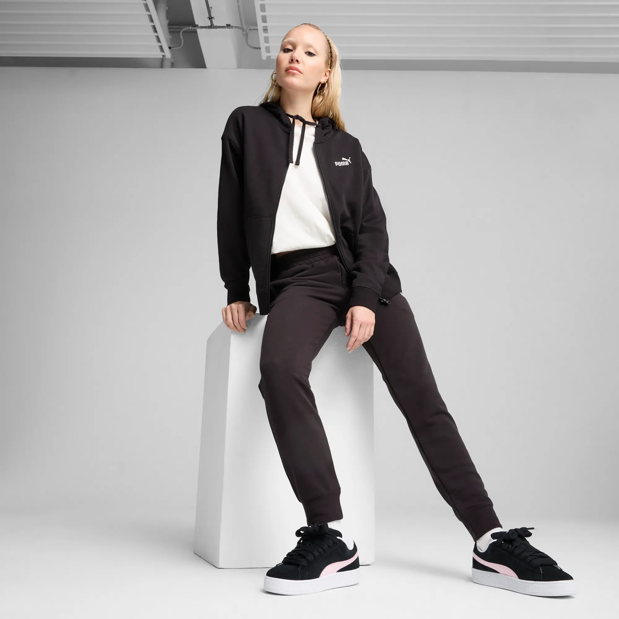 PUMA - ESS Small No.1 Logo Comfort Full-Zip Hoodie