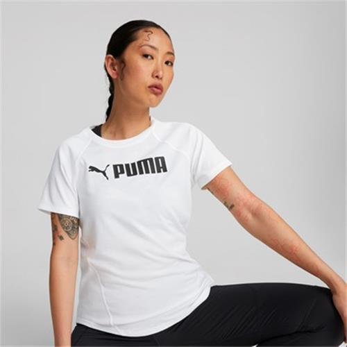 Puma - Fit Logo, Damen T-Shirt