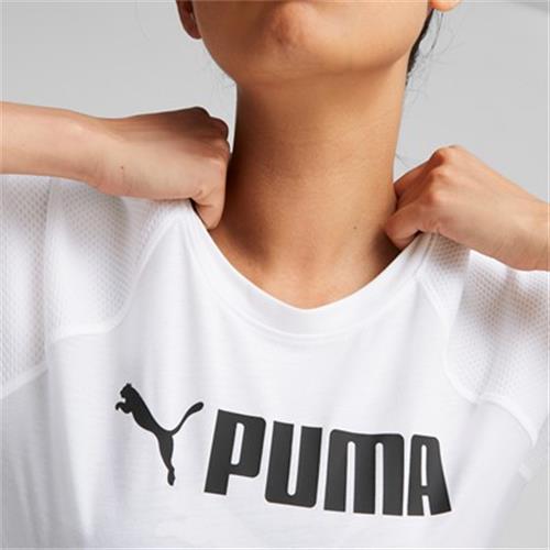 Puma - Fit Logo, Damen T-Shirt