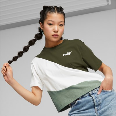 Puma - POWER Cat, Damen Cropped T-Shirt