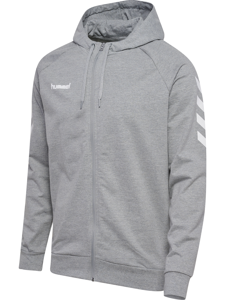 Hummel - HMLGO Cotton Zip Hoodie, Kapuzenjacke