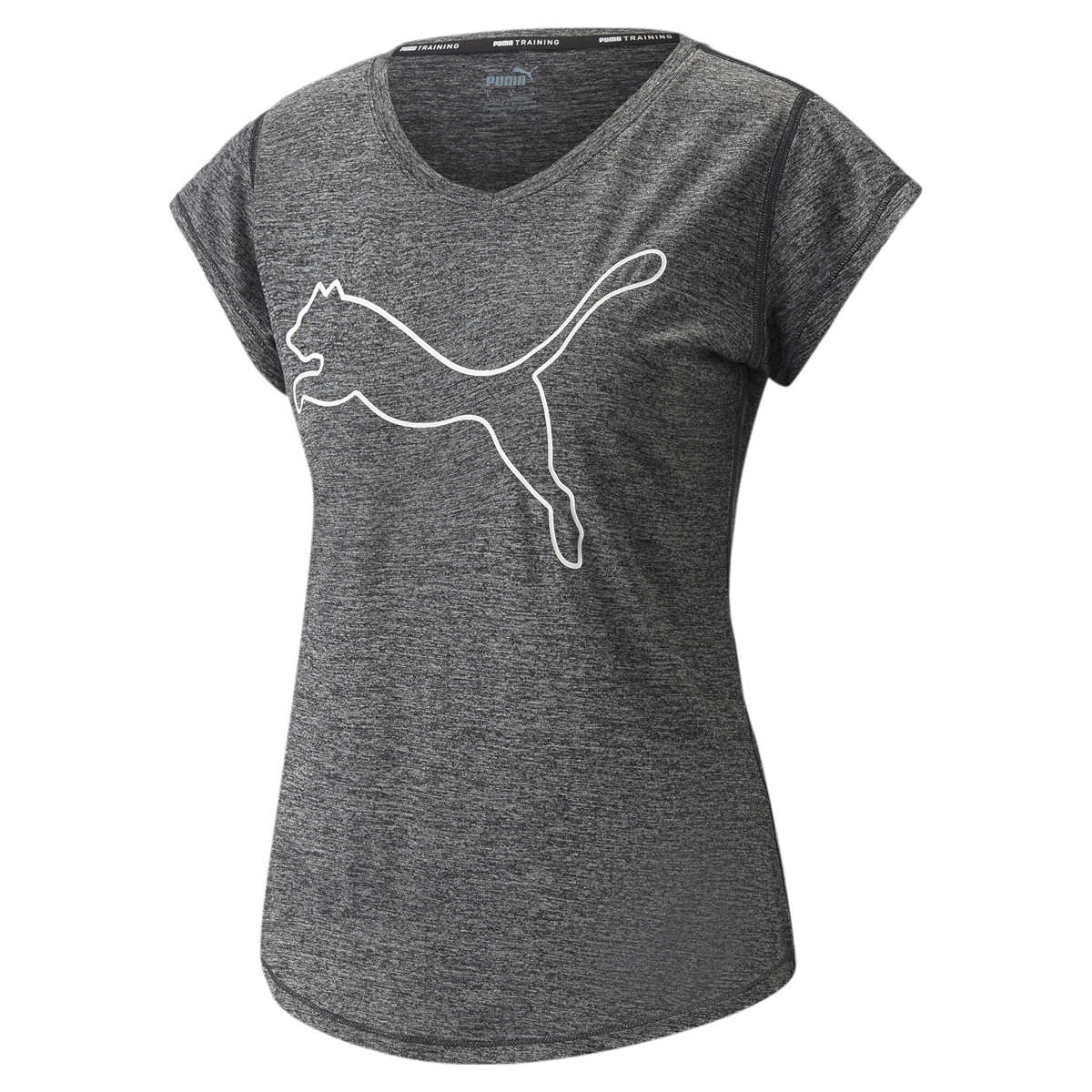 Puma - Train Favorite Heather Cat T, Damen T-Shirt