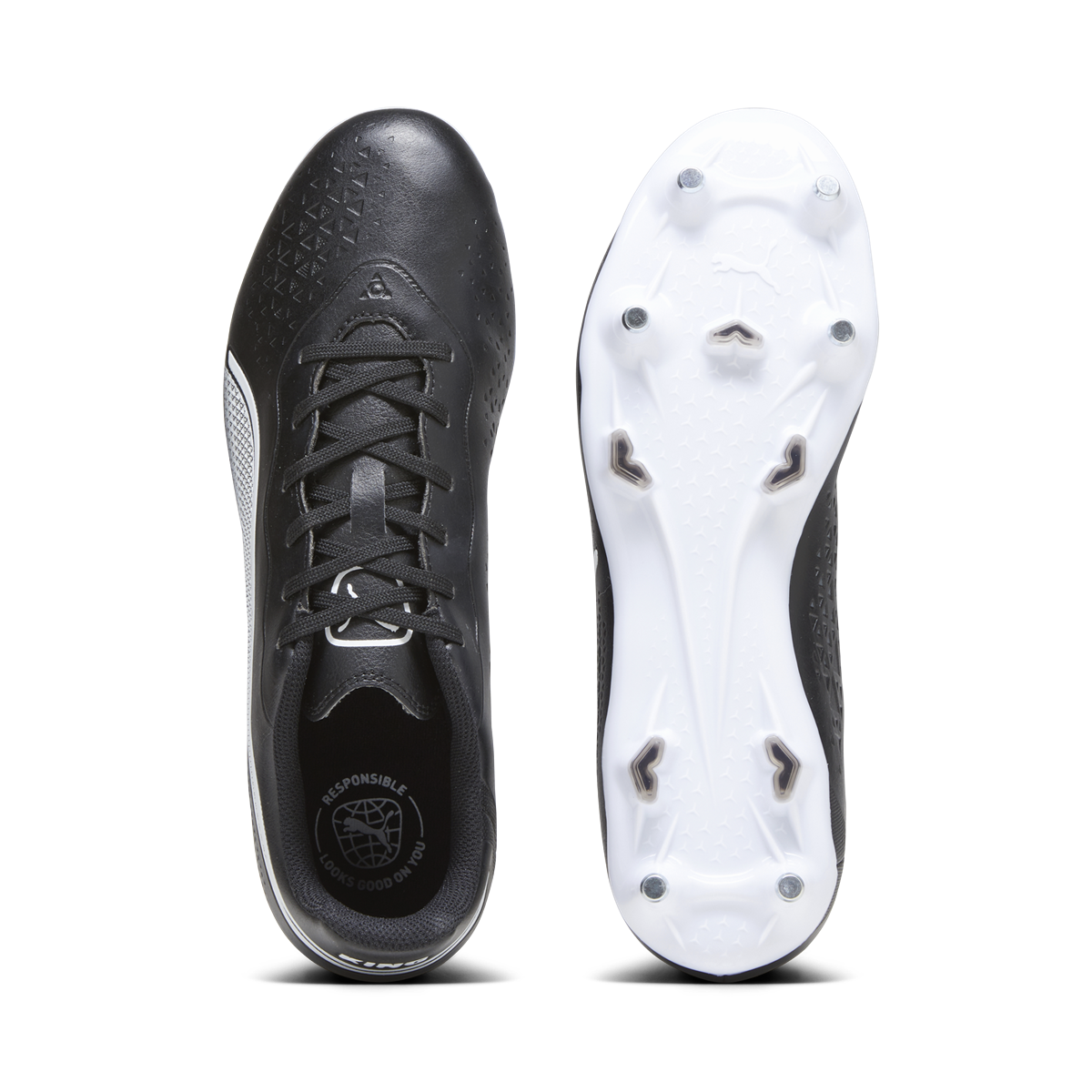 PUMA - KING MATCH MxSG, Fuballschuh f.Naturr.