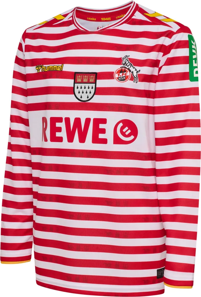 Hummel - 1. FC K�ln Karneval 25/26 Jersey L/S Kids,Trikot