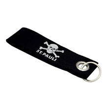 FC St. Pauli - Totenkopf, Schlsselband Filz