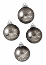 St. Pauli - Totenkopf, Christbaumkugeln