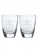 FC St. Pauli - Totenkopf, Glser 2er Set