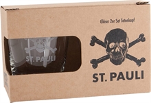 FC St. Pauli - Totenkopf, Glser 2er Set