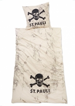FC St. Pauli - Totenkopf Marmor, Bettwsche