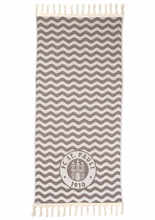 FC St. Pauli - Logo Welle, Badehandtuch / Strandtuch