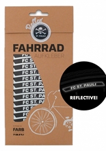 FC St. Pauli - reflektierende Fahrradfelgen Sticker 