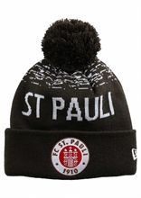 FC St. Pauli - New Era Logo, Bommelmtze