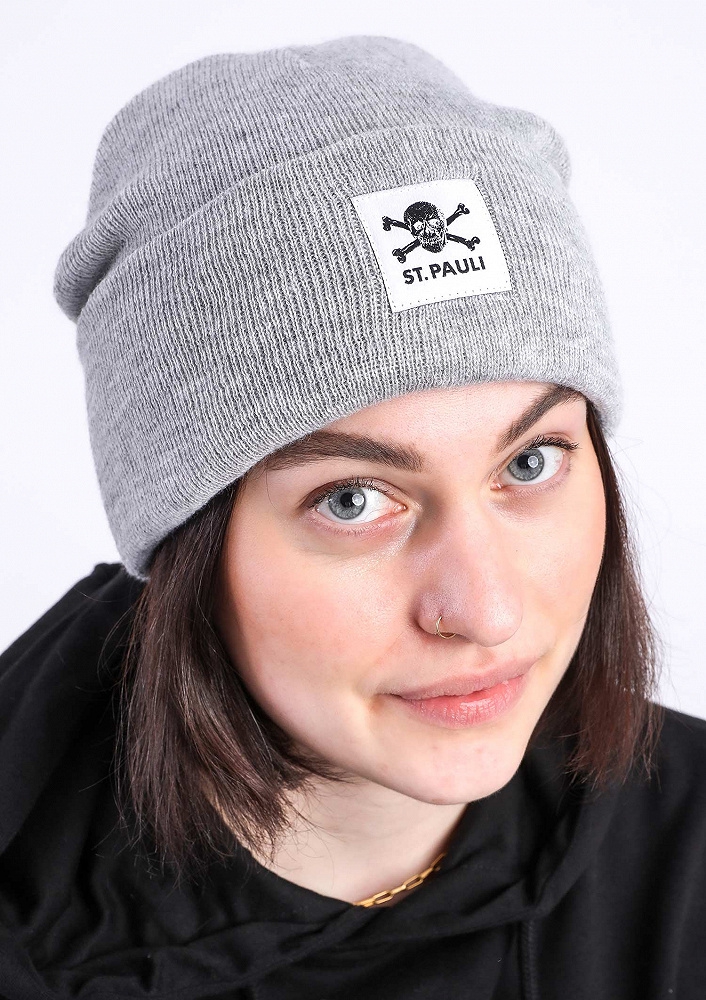 FC St. Pauli - Totenkopf, Mtze Beanie