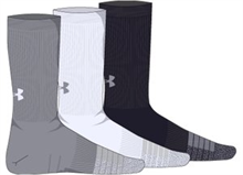 UnderArmour - UA Heatgear Crew 3pk-BLK, Socken